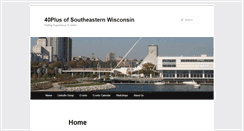 Desktop Screenshot of 40pluswi.org